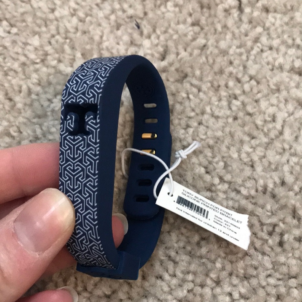 Tory Burch silicone fitbit bracelet cover